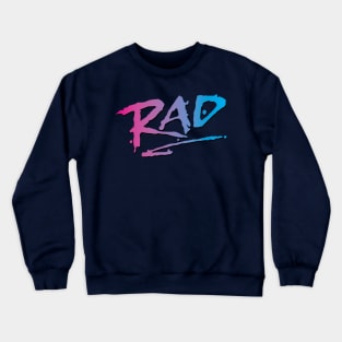 RAD Pink Blue Crewneck Sweatshirt